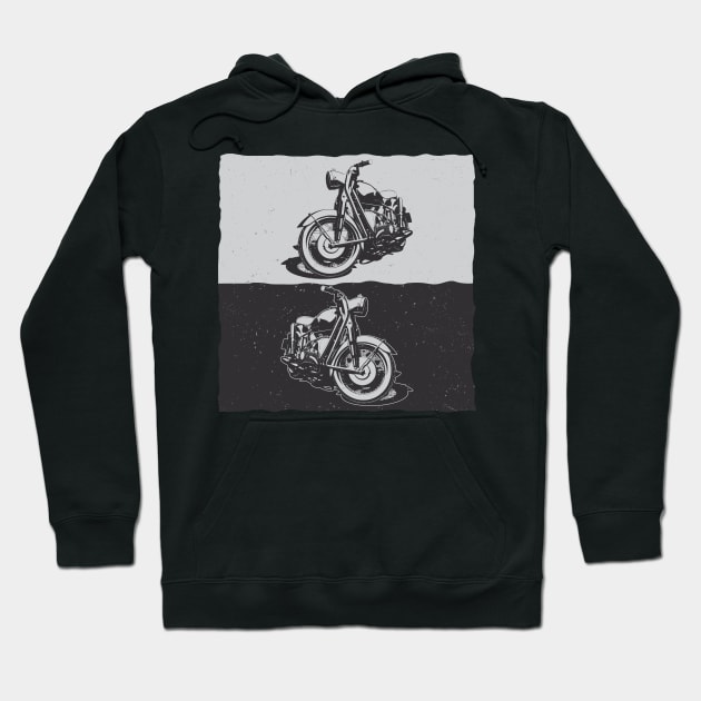 Motocycle Hoodie by Dojaja